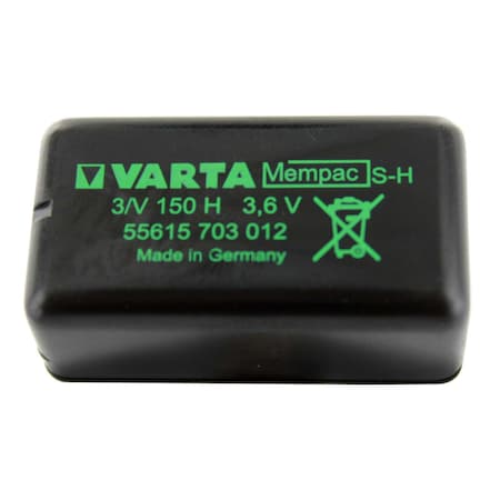 Varta Rechargeable Mempac Microbattery NiMH Battery 55615-703-012 55615-703-012